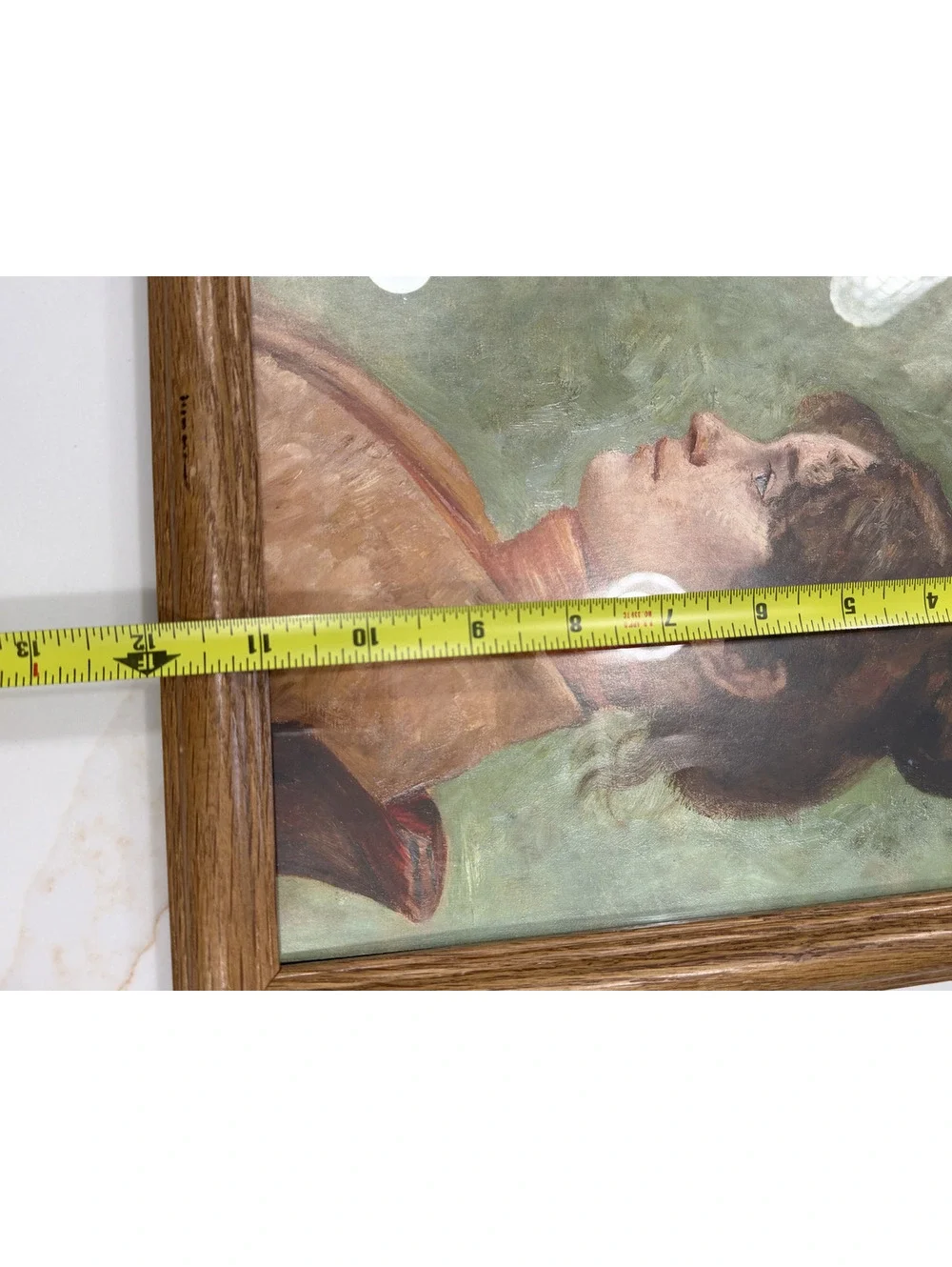 1902 Vintage Helene Donath German Artist oil hand painting wooden frame